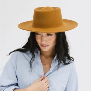 Gigi Pip Boater wide brim hat